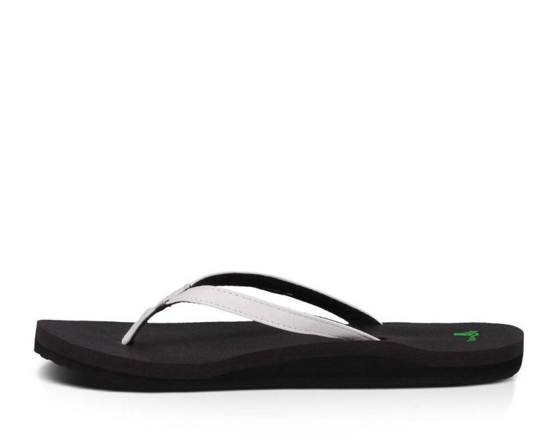 Sanuk Yoga Joy Women's Sandals White | Canada 58UZG